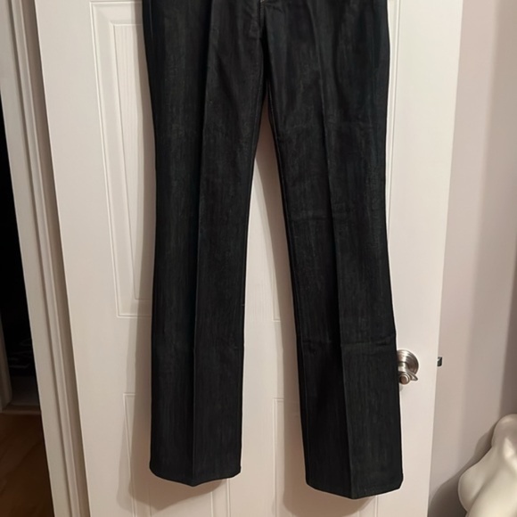 7 for all Mankind Jagger Dark Navy Bootcut Jeans Size 29 NWOT - Picture 6 of 11